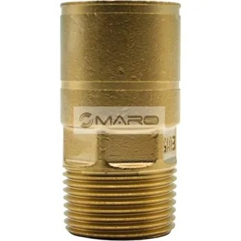 rozdělovač topení Eurotis Přechod lisovací e-PRESS TFA s vnějším závitem R 3/4" x DN15 pro vodu, topení a solar, 54172