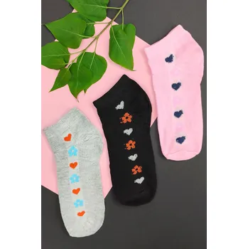 Dámské ponožky Pesail Dámské ponožky GW0054.F | 3 páry Velikost: 35-38