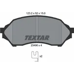 TEXTAR Sada brzdových destiček, kotoučová brzda 2349002