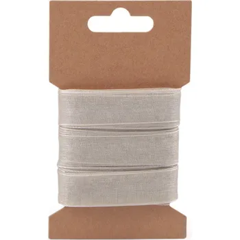 Stuha Monofilová stuha šíře 15 mm - 10m Barva: šedá sv.