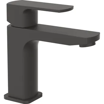 Vodovodní baterie Slovarm - EH.3500_B - Baterie umyvadlová stojánková, pevné ramínko, černá - 482274