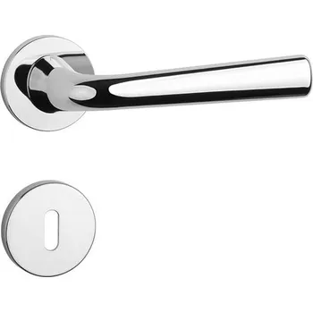 Dveřní kování AS - TULIPA - R 7S rozety BB, klika/klika OC - Chrom lesklý