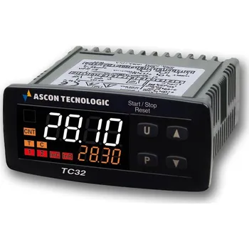 Elektronická součástka Univerzální časovač - čítač - omezovač výkonu Ascon Tecnologic TC32 HLRR