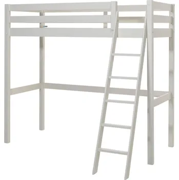 Dětská postel Vipack Dřevěná patrová postel Pino Mezzanine 90 x 200 cm