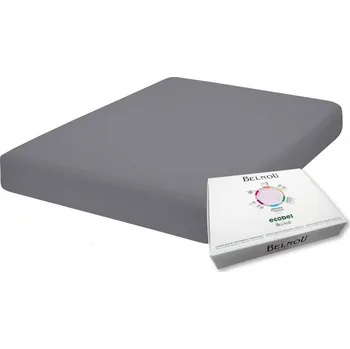 Chránič matrace Nepropustné hyperprodyšné prostěradlo BelnoU ECOBEL 80x200 cm - tmavě šedá