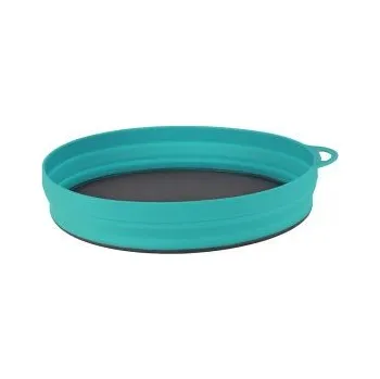 Kempingové nádobí Lifeventure Ellipse Flexi Plate teal Modrá miska