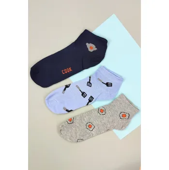 Dámské oblečení Pesail Dámské ponožky GW0055.A | 3 páry Velikost: 35-38