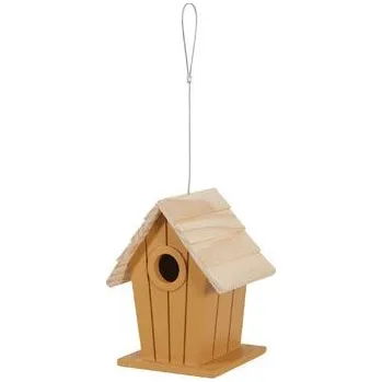 Hnízdní budka Zolux S.A.S. Budka hnízdící COUCOU N3 dřevěná oranžová Zolux