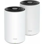 WiFi router TP-Link Deco PX50(2-pack) AX3000 + G15000, WiFi 6E, 1x 2.5GLAN, 2x GLAN / 574Mbps 2,4GHz/ 2402Mbps 5GHz
