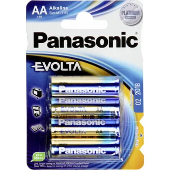 Baterie Panasonic Evolta LR6 AA Mignon 12x4 ks