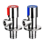 Slovarm - Ventil rohový nerezový, s keramickým vrškem (sada 2 ks) TE-66N DN15 x DN10 - 400260