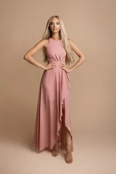 Dámské šaty Eva & Lola 76014-1 růžové L