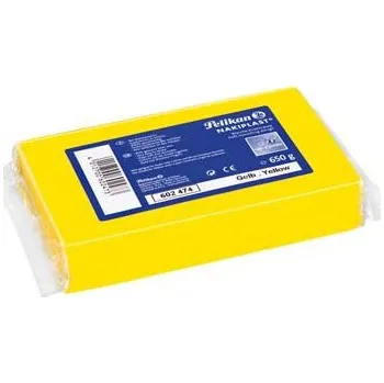 Modelovací hmota Modelína Pelikan Nakiplast 650g - žlutá