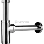 JIKA Mio Sifon umyvadlový bez výpusti 5/4 " x 32 mm, mosaz/chrom, H3747100040001