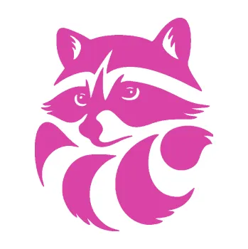 Samolepící dekorace SAMOLEPKA Mýval 001 levá (16 - růžová) NA AUTO, NÁLEPKA, FÓLIE, POLEP, TUNING, VLASTNÍ TEXT, TISK, AUTOSAMOLEPKY.cz, POLEPY, OBRÁZEK, LOGO, SAMOLEPKY