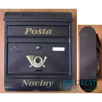 Poštovní schránka SATOS Poštovní schránka ST-8/T antická měděná Barevné provedení: antická měď