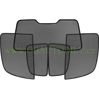 Autosklo Škoda Roomster-Přesné sluneční clony LAITOVO