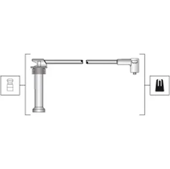 Zapalovací kabel Sada kabelů pro zapalování MAGNETI MARELLI MMAMSK1300
