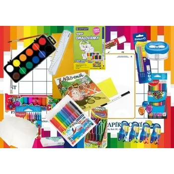 Set školních potřeb Balíček pro 1. třídu - STANDARD - holka pravačka