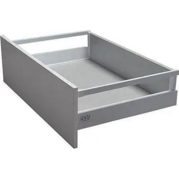 Nábytkové kování Ferramenta Výsuv LEVEL BOX 135/350 mm 40 kg šedá