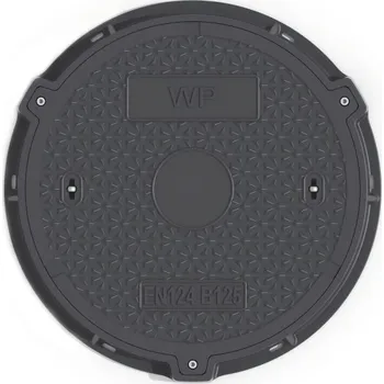 Čistička odpadních vod Poklop KOMPOZIT DN 600 mm, tř. A 15 - vodotěsný