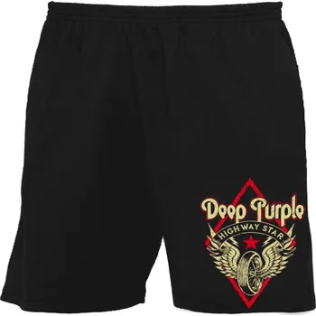 Pánské kraťasy bermudy, kraťasy Deep Purple - Highway Star colour