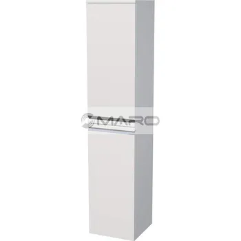 Koupelnový nábytek Smart40 Neo Skříňka vysoká se 2 dveřmi 35 x 162 x 35 cm, levá/pravá bílá lesk, NEO SV 35 2D L/P A0016