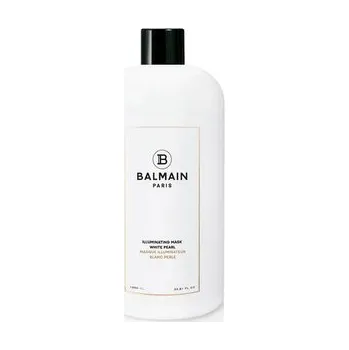 Vlasová regenerace Balmain Hair Illuminating Mask White Pearl Maska na vlasy pro blond a melírované valsy 1 l