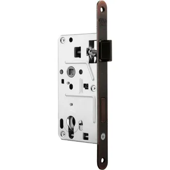 zadlabací zámek VR - Zadlabací zámek PZ 72/80 - 035/187 PZ otvor pro vložku, 72 mm Měď tmavá