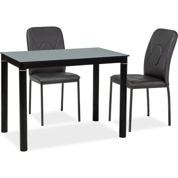 Jídelní stůl Stůl jídelní černá 100x60 cm GALANT