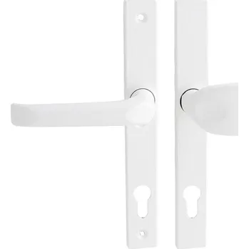 Dveřní kování WA - FELIX H2 PZ otvor pro vložku, 92 mm, klika/klika Bílá (RAL 9016)