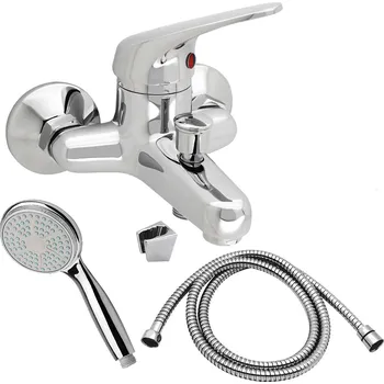 Vodovodní baterie Slovarm - TA.4015-100 - Baterie vanová nástěnná, s příslušenstvím, rozteč 100 mm - 481318