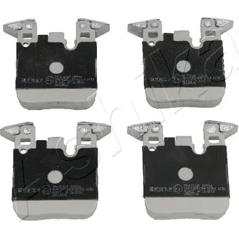 Brzdová destička Sada brzdových destiček, kotoučová brzda ASHIKA 51-00-0101