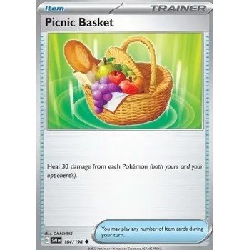 Volný čas Pokémon SV1en 184/198 Picnic Basket - Scarlet & Violet Stav: Near Mint, Verze: NORMAL