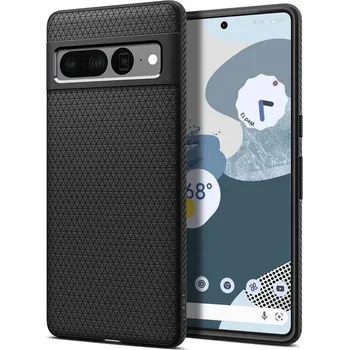 Pouzdro na mobilní telefon Spigen Liquid Air kryt pro Google Pixel 7 Pro černý