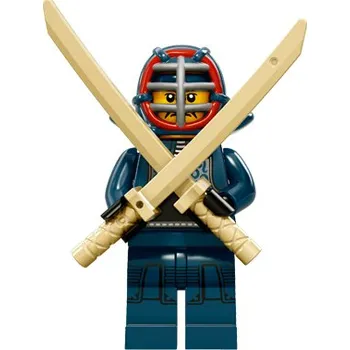 Stavebnice LEGO LEGO® MINIFIGURKA 15. SÉRIE (71011) Č. 12 - KENDO BOJOVNÍK