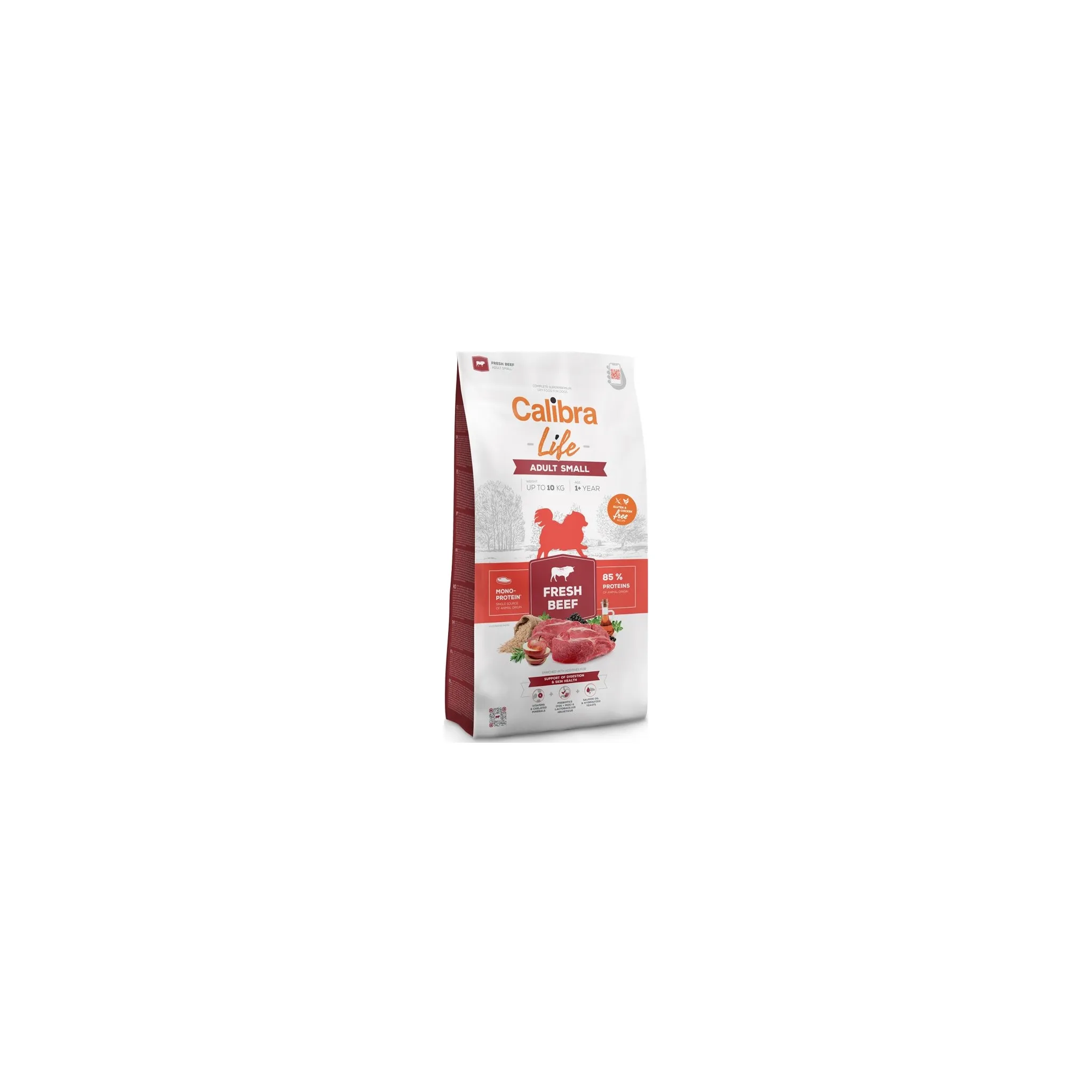 Fotografie 1 - Krmivo pro psa Calibra Life Dog Adult Small Fresh Beef 6 kg