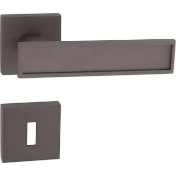 Dveřní kování TI - LINHA 3 Vario - HR 3039Q rozety BBQ, klika/klika T - Titan (141)