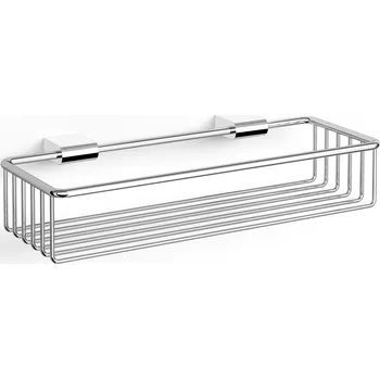 Sprchový držák Zack, Koupelnový košík Atore velký leštěný - Formadore