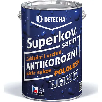 Detecha Superkov satin bílý RAL 9003 5kg