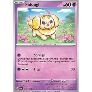 Volný čas Pokémon SV1en 098/198 Fidough - Scarlet & Violet Stav: Near Mint, Verze: NORMAL