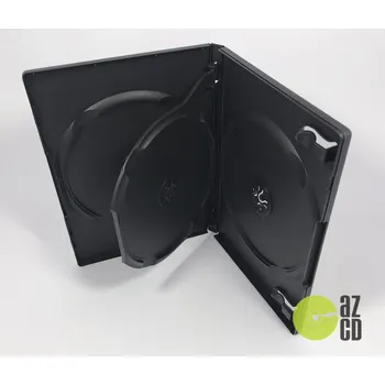 Příslušenství pro datový nosič DVD box černý na 3 DVD