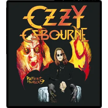 Nášivka nášivka na záda, zádovka Ozzy Osbourne - Patient Number 9