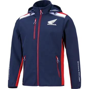 Pánská softshellová bunda HONDA bunda RACING Softshell 23 navy - 2XL