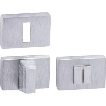 Dveřní kování TI - ROZETA - RT rozety BBQ OCS - Chrom broušený (96)