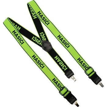 Pánské tričko Šle HASIČI žluté Knoflíky