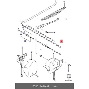 Oprava karosérie HADICE - MYTÍ PRED.OCHR.SKLA
