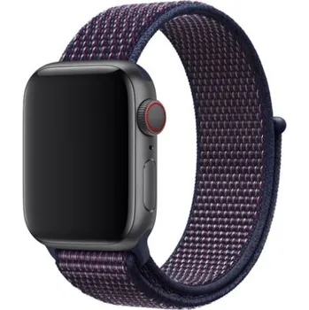 Řemínek na hodinky BSTRAP | BStrap Nylon reminek na Apple Watch 42/44/45mm, Purple (SAP005C16)