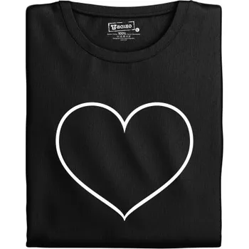 Dámské tričko Dámské tričko s potiskem "Srdce"