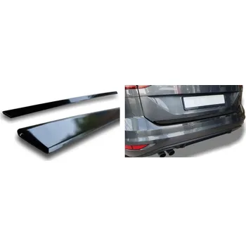 Lišta karosérie CRONI Lišta spodní hrany kufru Audi A5 Coupe (2016 - 2024) nerezová - 3. Černá lesklá